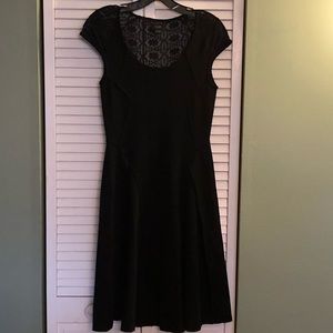 Deletta black dress A line